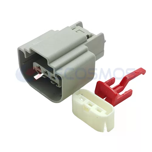 3-Pin Female Waterproof Wire Harness for Car Daytime Running Lamp 160073-3106 ABS Nylon Copper Steering Lamp Holder... - image 3